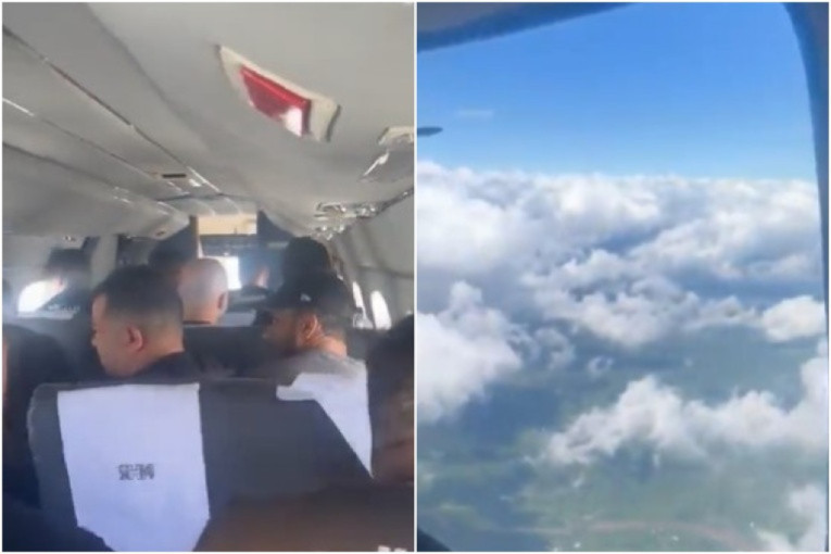 Vrata aviona se iznenada otvorila usred leta: Putnik snimio zastrašujući pogled (VIDEO)