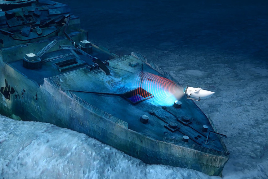 Turistička podmornica zaglavljena u olupini Titanika? Brod ima još 60 sati vazduha, počela trka sa vremenom