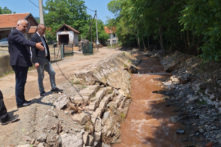 Predstavnici Ministarstva za javna ulaganja obišli građane Aleksinca i Ražnja pogođene poplavama (FOTO)