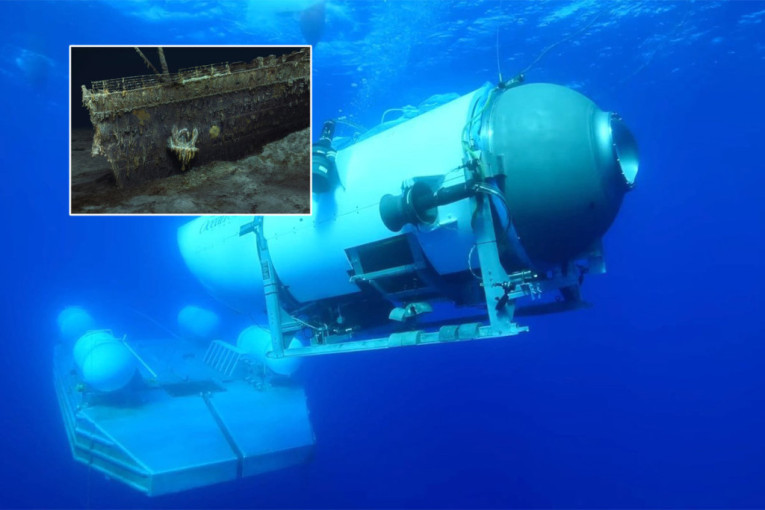 Zastrašujuće velika dubina: Snimak pokazuje nezamislivi ponor u kom se nalazi olupina Titanika kod koje je nestala podmornica Titan (VIDEO)