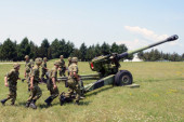 U toku obuka vojnika artiljeraca: Priprema za realizaciju kolektivnih zadataka na terenu