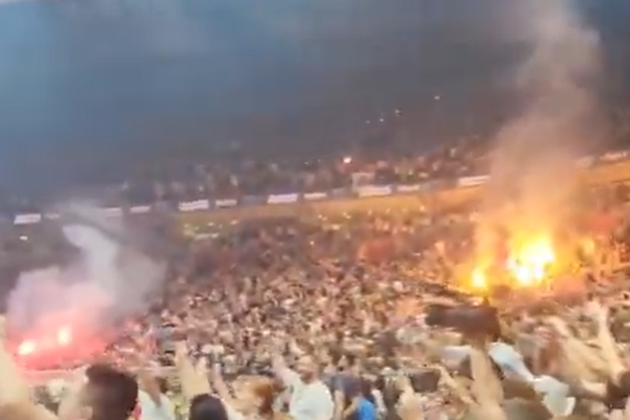 Partizan je šampion, Arena je "gorela"! Pogledajte slavlje Grobara (VIDEO)