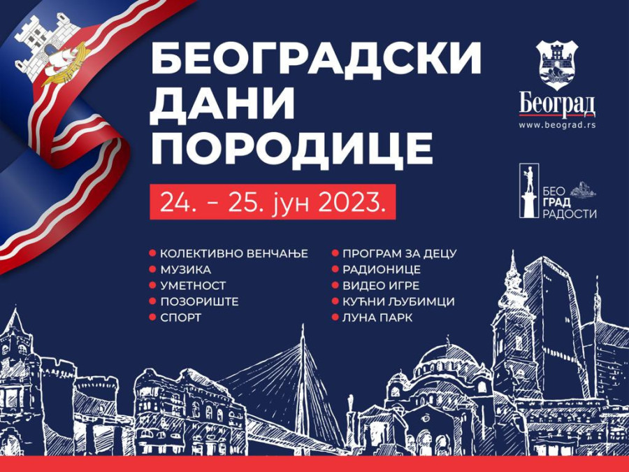 Šapić: Svi ćemo biti ponosni na „Beogradske dane porodice“,  događaj za sve generacije