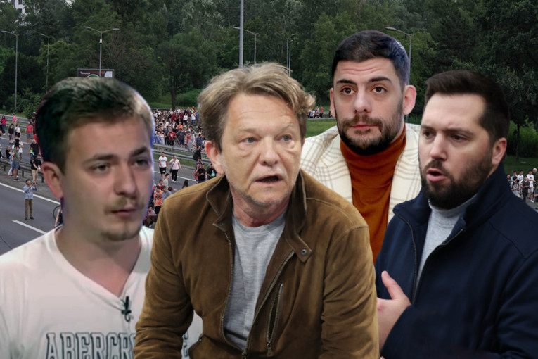 Dok Milan Srebrenica optužuje Srbe za navodni genocid, osvedočeni kriminalci se biju na protestu: Ovo je opoziciona "borba protiv nasilja"