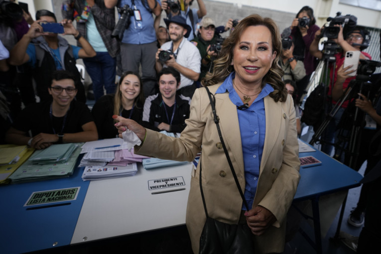Gvatemala bira predsednika: Očekuje se da će bivša prva dama Sandra Tores osvojiti najviše glasova