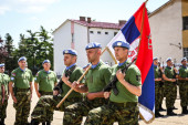 Kontingent Vojske Srbije ispraćen u mirovnu operaciju u Libanu (FOTO)