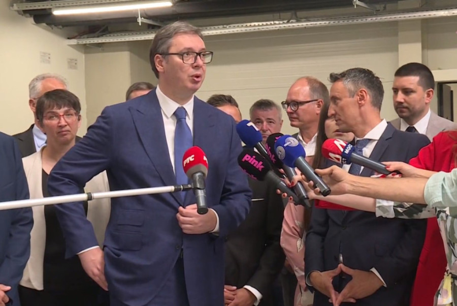 Predsednik Vučić na otvaranju Hansgrohe u Valjevu: Posao za 1.000 ljudi, uloženo 85 miliona evra