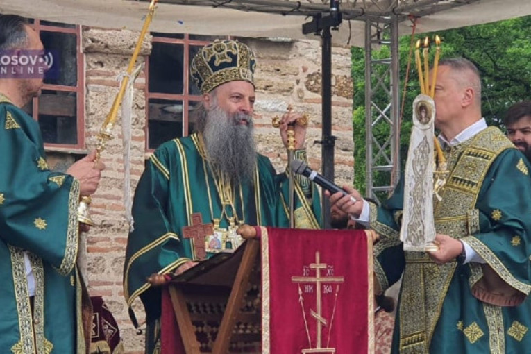Tople reči patrijarha iz Gračanice: Na Kosovu i Metohiji smo kod kuće! Braćo i sestre, isceljujete nas svojom molitvom