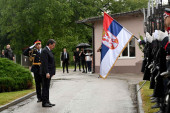 Gašić u Kraljevu obišao jedinice Žandarmerije: Obaveza nam je da čuvamo sećanje i zahvalnost prema srpskim herojima (FOTO)