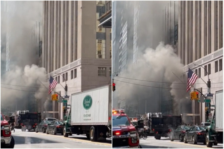 Požar u Njujorku u čuvenoj zgradi Tifanija: Tek što su je obnovili za pola milijarde dolara! (VIDEO)
