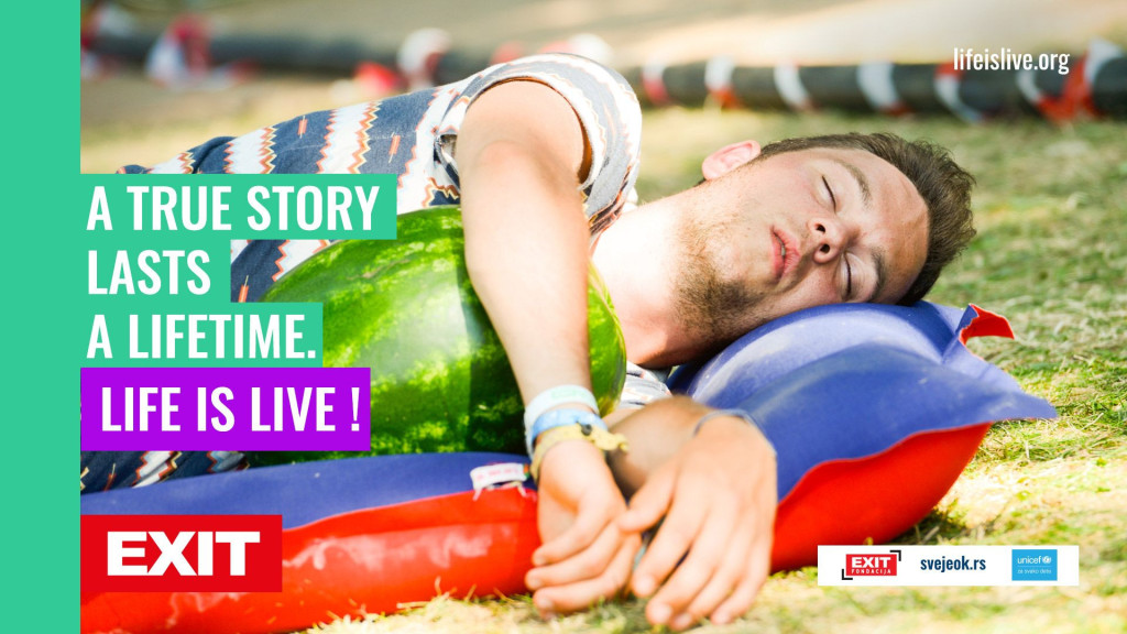 Preko 20 godina života provedemo ispred ekrana! EXIT i UNICEF pokrenuli kampanju „Živi uživo“
