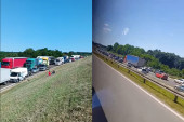 "Kolona je dugačka najmanje 30 kilometara": Velika gužva na auto-putu kod Malog Požarevca, stoji se u mestu satima (VIDEO)