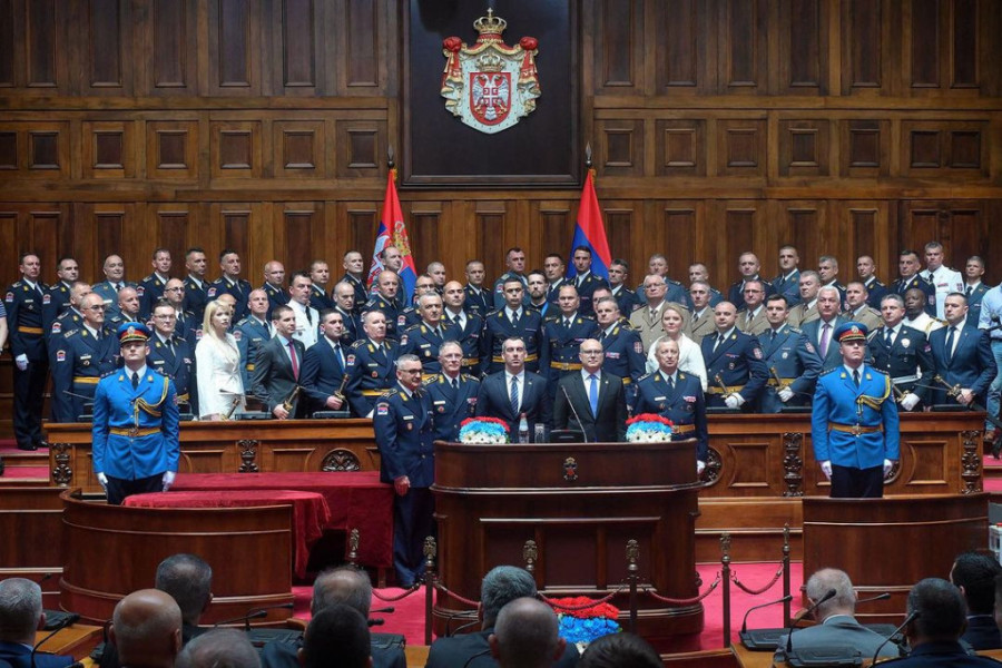 Vučević na svečanosti povodom završetka školovanja 12. klase Visokih studija bezbednosti  i oficira 66. klase Generalštabnog usavršavanja
