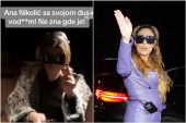 Osvanuo novi snimak Ane Nikolić: Pevačica nepovezano peva na zadnjem sedištu, a tvrde da nosi alkohol (VIDEO)