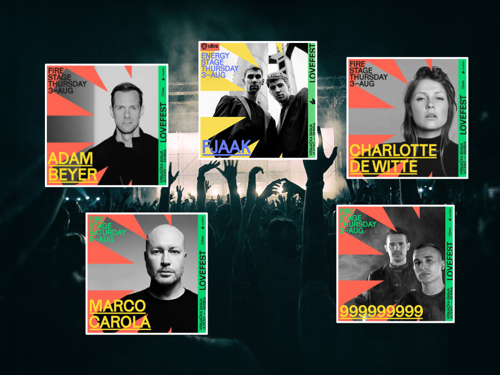 Još 10 dana do početka Tuborg Lovefesta: Stižu velika svetska imena
