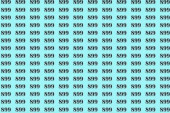 Optička iluzija: Imate izuzetno visok IQ ako možete da primetite broj 869 u moru brojeva 899 u roku od 20 sekundi