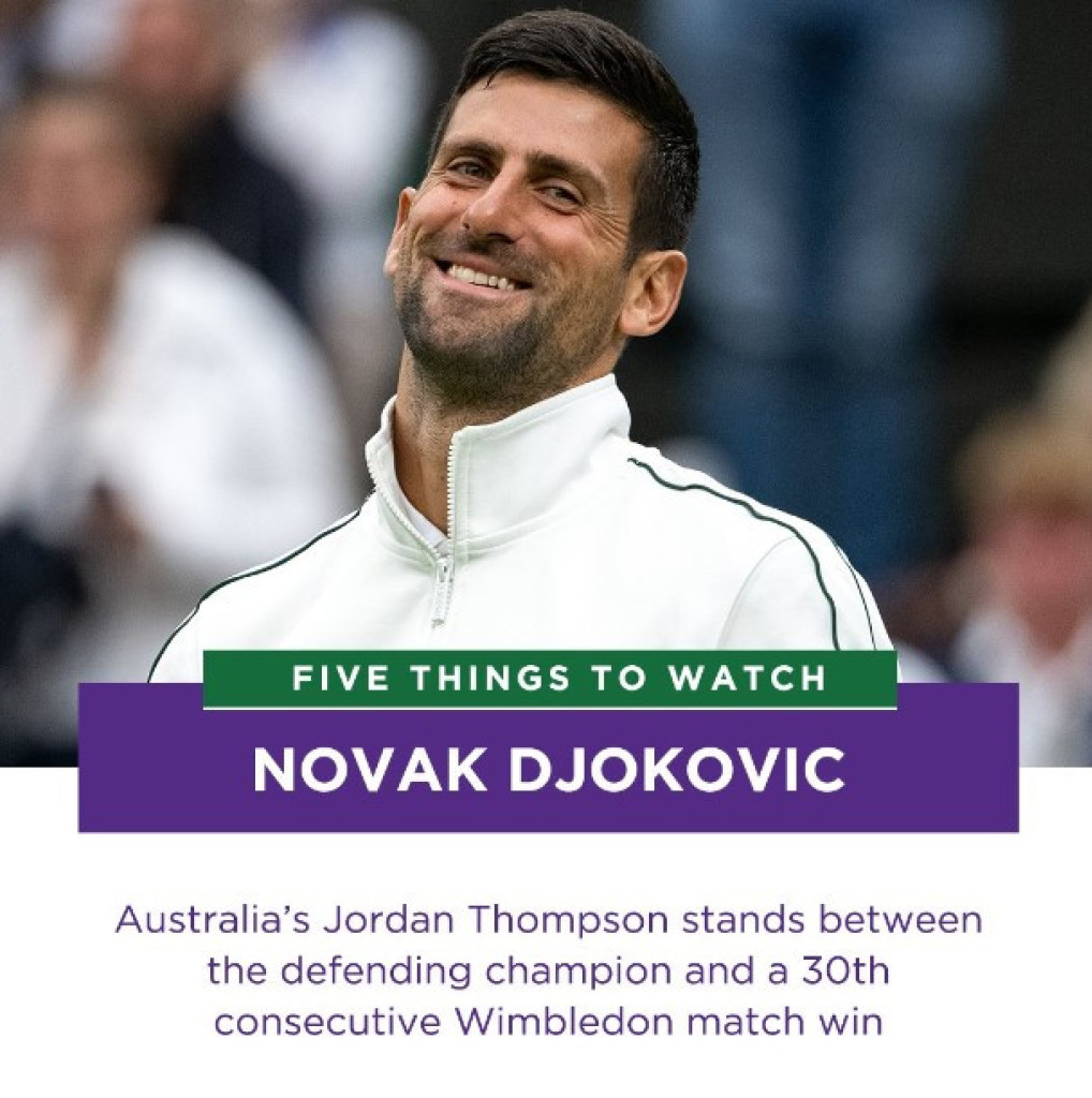 Novak upisao 30. uzastopnu pobedu na Vimbldonu! Fenomenalan meč Đokovića i Tompsona!