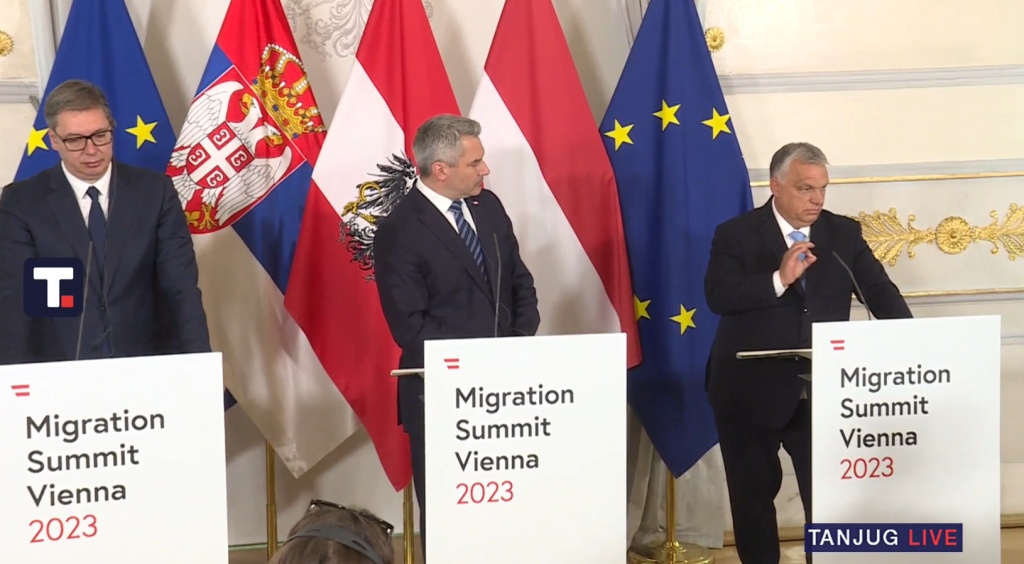 Trilateralni Samit Srbije, Austrije i Mađarske: Vučić  -  dogovorili smo konkretne akcije kada su u pitanju migracije