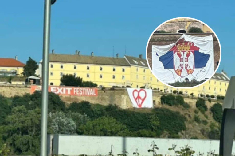 Exit uklonio srpsku zastavu sa Petrovaradinske tvrđave: Za organizatore festivala  Kosmet je posebna država!?