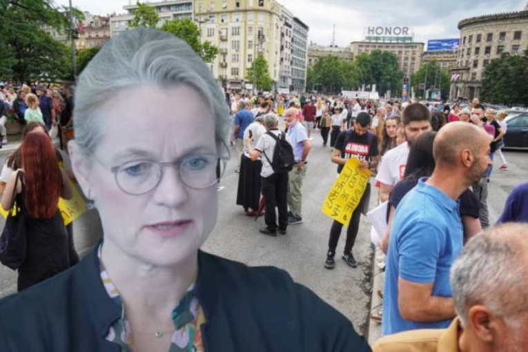 Sad je jasno ko stoji iza protesta: Albanska lobistkinja iz Nemačke poziva na nasilnu promenu vlasti u Srbiji (FOTO)