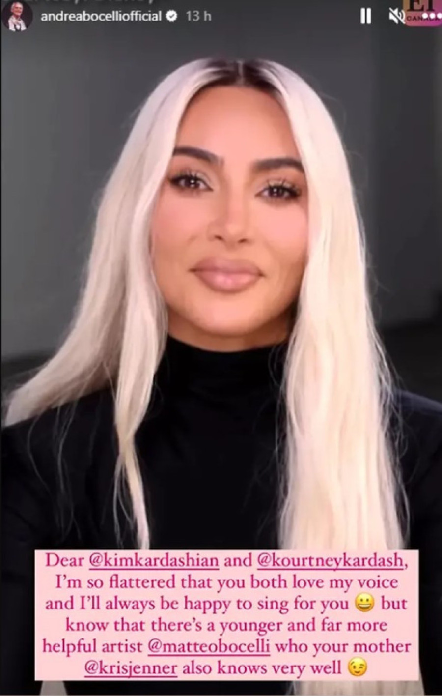 Sestre Kardašijan se posvađale zbog slavnog pevača, a njegov odgovor je hit: Drage moje, vaša mama bolje zna