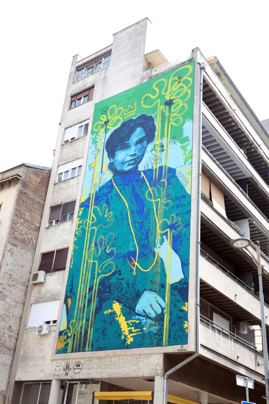 Slavljenje uspešnih dama u devet gradova u Srbiji: Pijanistin mural Jelisavete Načić u Beogradu deo je projekta "Izuzetne žene Srbije"