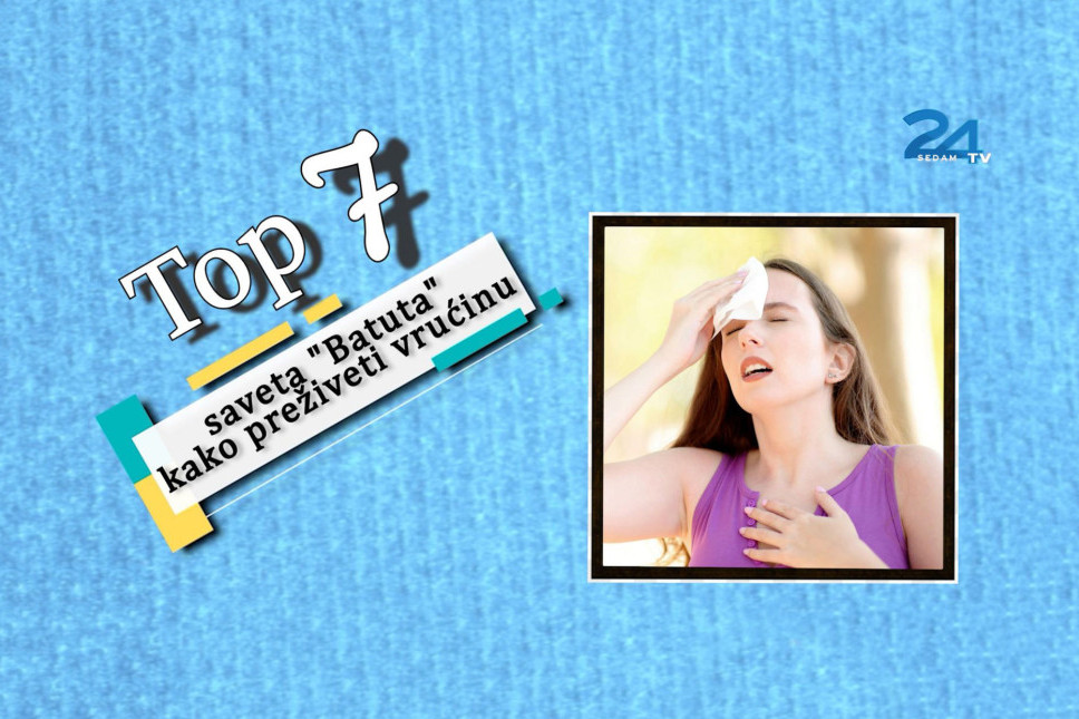 Top 7 saveta "Batuta" kako preživeti vrućinu: Objavljeni simptomi za alarm! Ako ih osetite, jedna stvar je obavezna!
