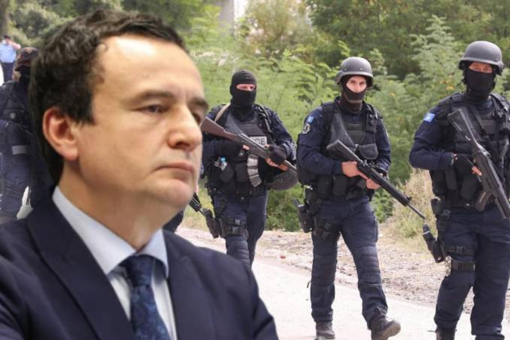 Kurtijeva policija brutalno zastrašuje Srbe: Sproveli raciju u uniformama bez oznaka (VIDEO)