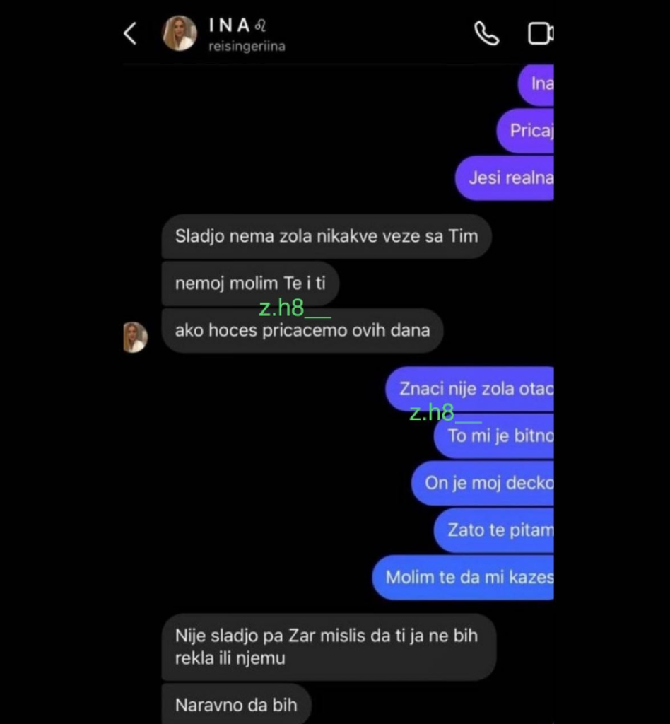 Ina Rajzinger priznala da li je Zola otac njenog deteta: Isplivali dokazi crno na belo (FOTO)