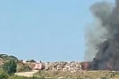 Požar na deponiji kod Kragujevca: Gusti dim se nadvio nad većim delom grada! (VIDEO)