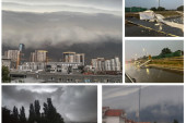 Superćelijska oluja stigla je i u Srbiju: Apokaliptično nevreme došlo u Beograd - orkanski vetar rušio sve pred sobom! (FOTO/VIDEO)