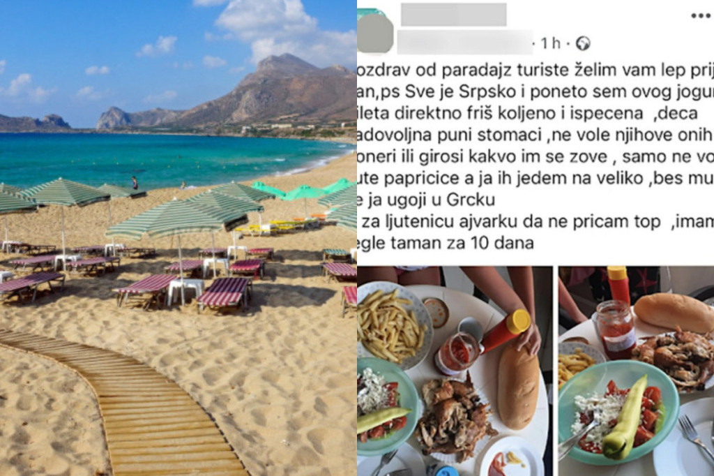 Srbin podelio sliku hrane iz apartmana u Grčkoj pa poručio! "Ja sam paradajz turista i imam četiri tegle ajvara"