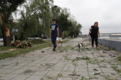 Saniranje štete nakon oluje u Novom Sadu još uvek traje: Zatvaraju se svi parkovi za posetioce - ne radi ni "Štrand"