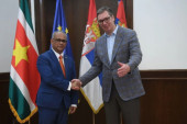 Surinam za nas ima poseban značaj: Predsednik Srbije sastao se sa ministrom Albertom Ramdinom