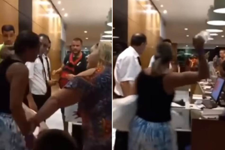 "Ja sam, bre, platio ovo! Nemojte da me za*****te": Srpski turisti napravili haos u Tunisu: Žena udarala recepcionere, muškarac psovao