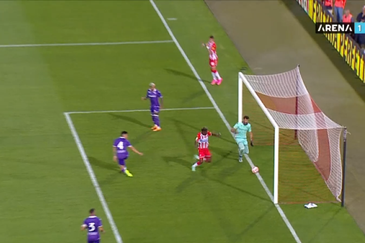 Pogledajte četvrti i peti gol protiv Fiorentine: Zvezda se igra sa "violom" (VIDEO)