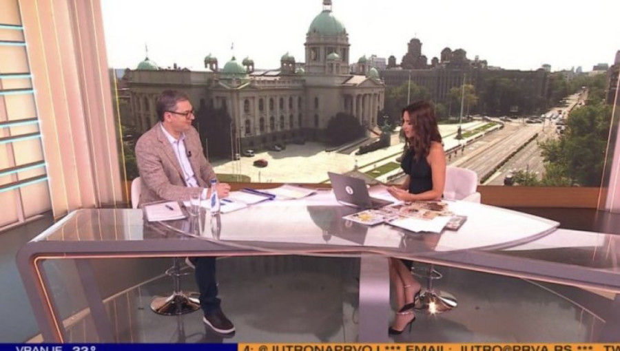 "Kurti bi da uvuče Srbiju u sukob sa NATO, što mi moramo da izbegnemo": Predsednik Vučić o situaciji na KiM