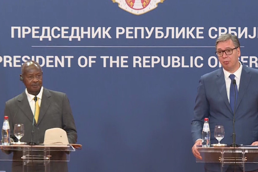 Predsednik Vučić: Hvala Ugandi što poštuje integritet Srbije, planiramo avio-liniju do Kampale