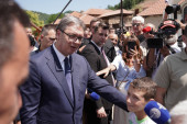 Predsednik Vučić u Prohoru Pčinjskom sa Pendarovskim: Verujemo da još mnogo toga možemo zajednički da uradimo (FOTO)
