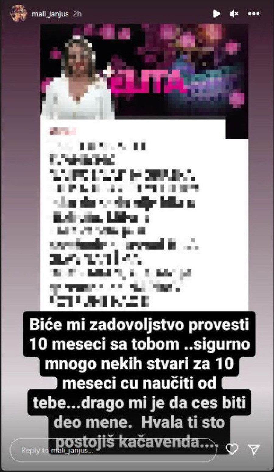 Poznati zadrugar jedva čeka da uđe u rijaliti i druži se sa Milenom Kačavendom: Sigurno ću svašta od tebe naučiti