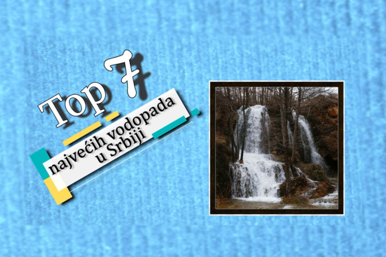Top 7 najvećih vodopada u Srbiji: Čak 5 najviših se nalazi na jednoj planini, a jedan je viši od 200 metara