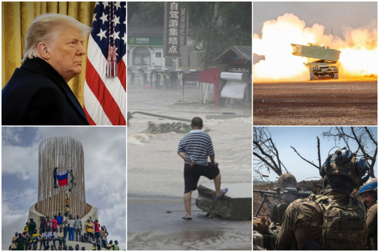 Sedmica u svetu: Novi napadi na Moskvu, najava mirovnog samita u Ukrajini i potopljena i preznojena planeta