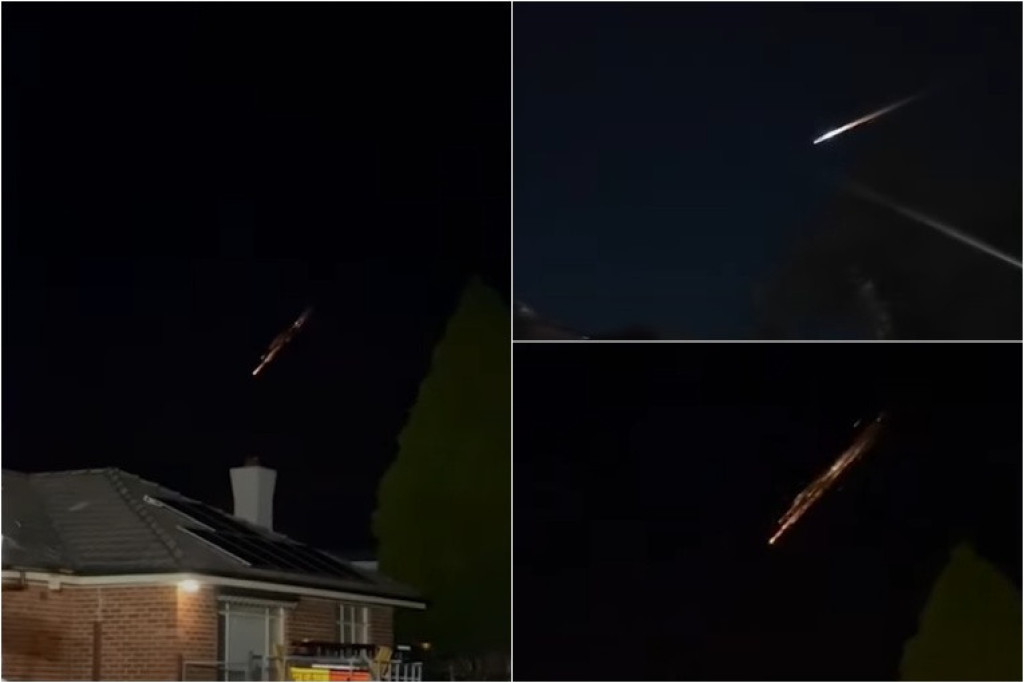Australijanci se divili meteoru, ispostavilo se da je to ruska raketa (VIDEO)