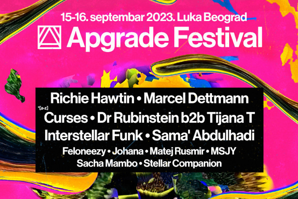 Richie Hawtin uz Samu’ Abdulhadi otvara Apgrade festival, Marcel Dettmann i Curses predvode drugo veče