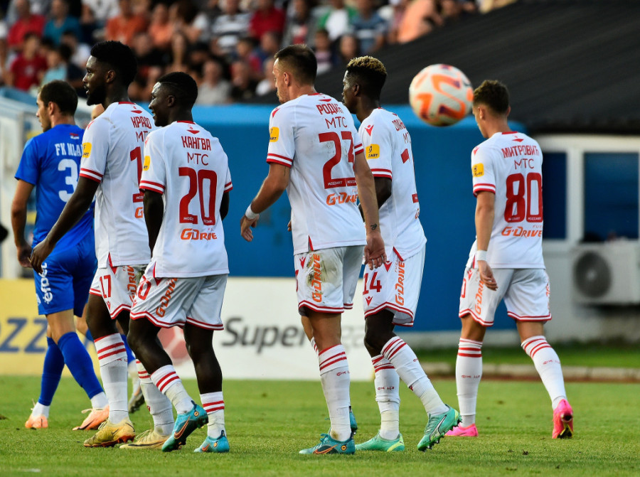 Zvezdina nova četvorka! Mitrović načeo, Mijatović dokrajčio Lučance, vratio se i Kanga! (FOTO-VIDEO)