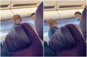 Putnik pretio da će razneti avion: "Moje ime je Muhamed, ja sam rob Alaha!" (VIDEO)