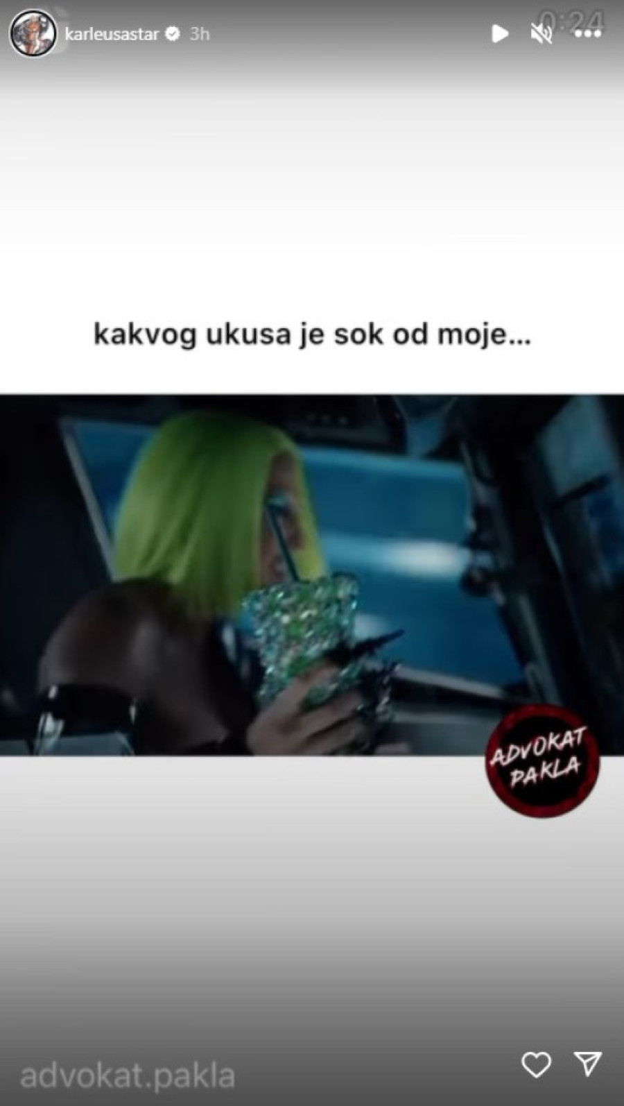 Karleuša potkačila Popovića foto-montažom za "Karli bič": Uputila mu najkontroverzniju rečenicu u pesmi