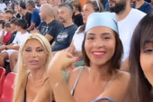 Ceca, Lidija i Anastasija u provodu u Atini: Sređene tip-top otišle na utakmicu da bodre Gudelja! Tasa blista! (FOTO)