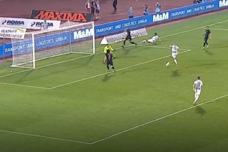 Saldanja nastavlja da pogađa za Partizan! Pogledajte gol kojim je "spasio" Kanutea (VIDEO)