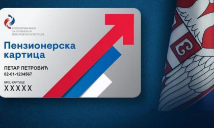 Ognjenović: Za penzionerske kartice se prijavilo 1,12 miliona korisnika